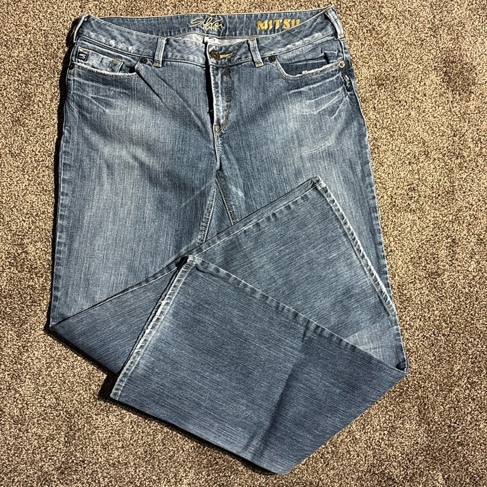 Silver size 33 Mitsu jeans